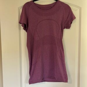 Lululemon Swiftly Tech T shirt, hip length, size 8.